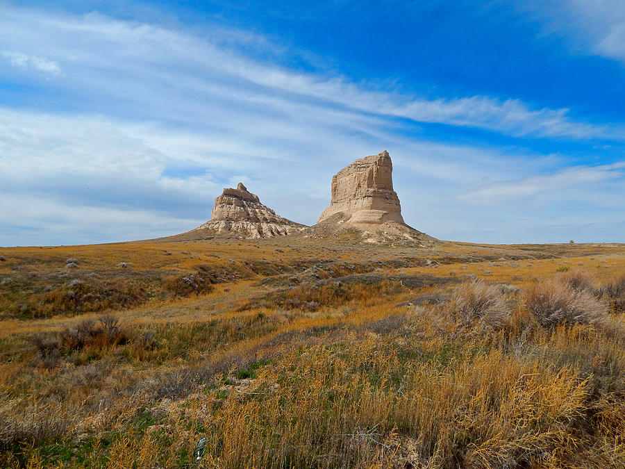 Courthouse and Jail Rocks Photograph by Dan Miller