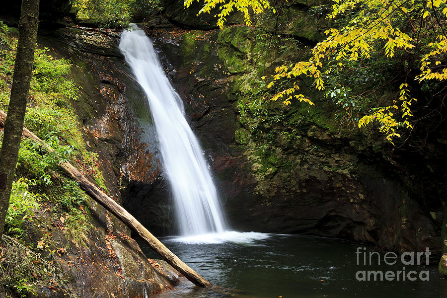 Courthouse Falls In Nc Photograph