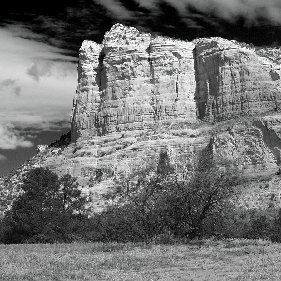 Courthouse Rock Photograph by Harold Rau