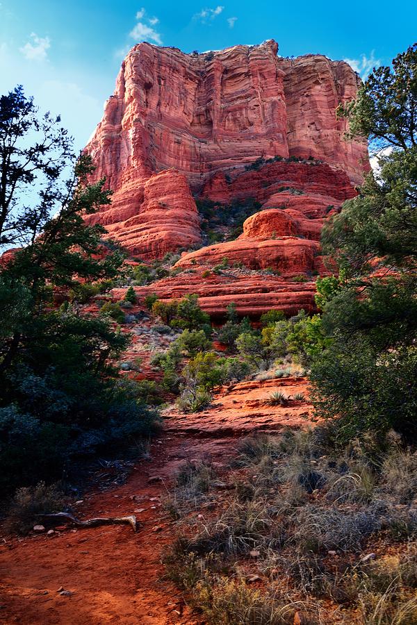 Courthouse Rock Photograph by Walt Sterneman