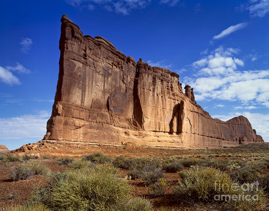 Courthouse Towers, Arches National Photograph by Rafael Macia