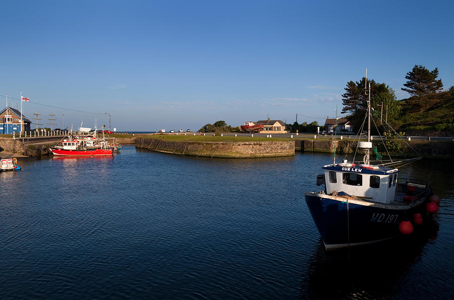 Pier Photograph - Courtown Fishing Harbour, Near Gorey by Panoramic Images