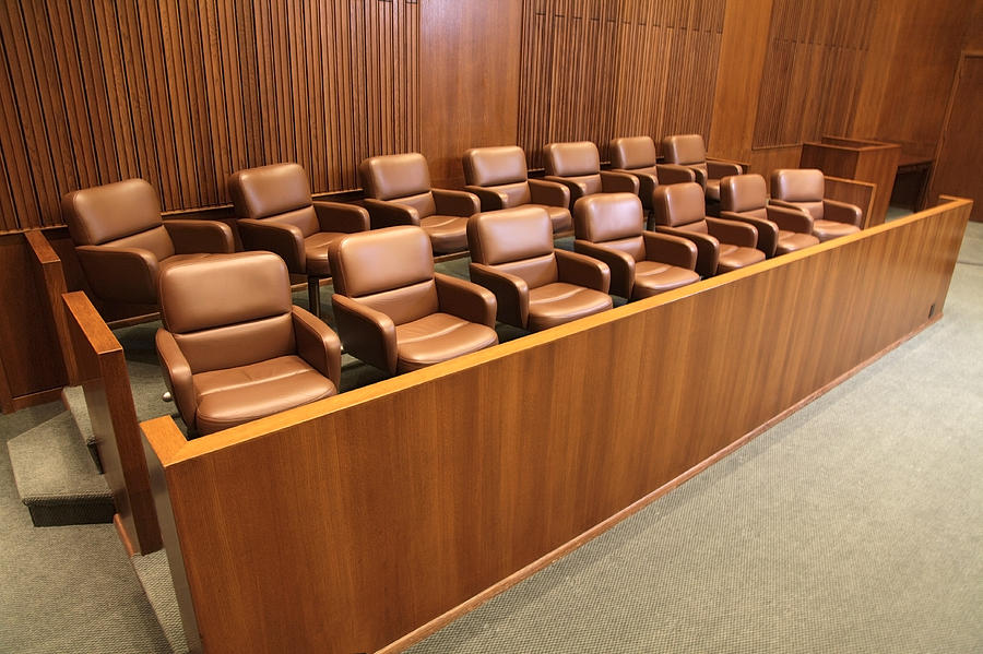 Courtroom Jury Box Photograph by JasonDoiy
