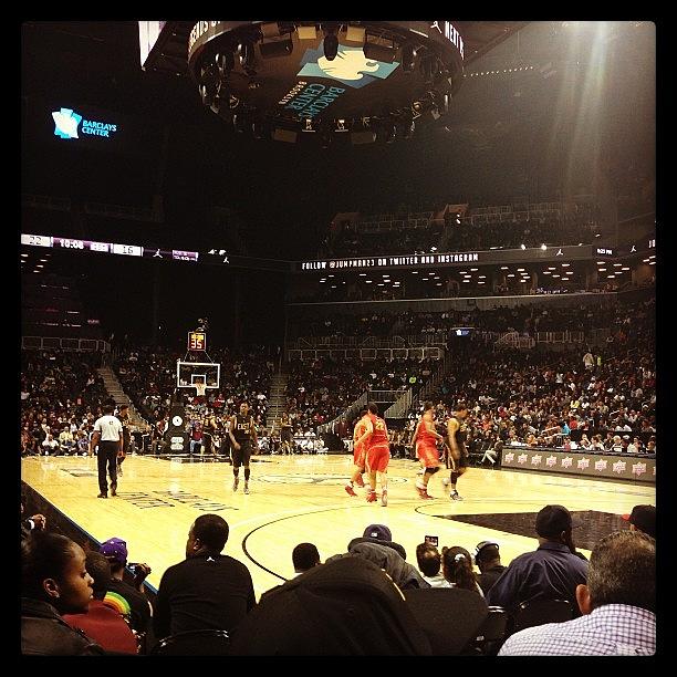 Jordan Photograph - Courtside At The Jordan Brand Classic by Lindsey Stanford
