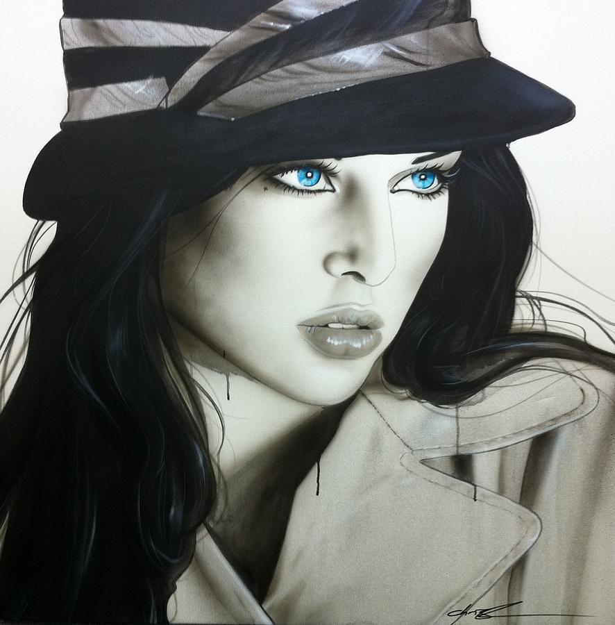 Black And White Painting - Couture by Christian Chapman Art