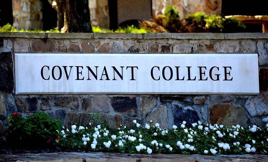 Covenant College Sign Photograph by Tara Potts