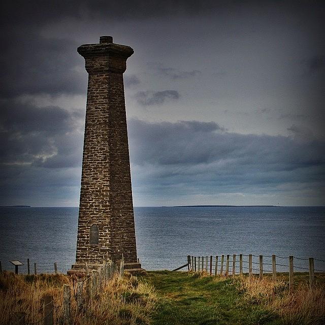 Orkney Photograph - Covenanters Memorial Tower Deerness by Phil Tomlinson