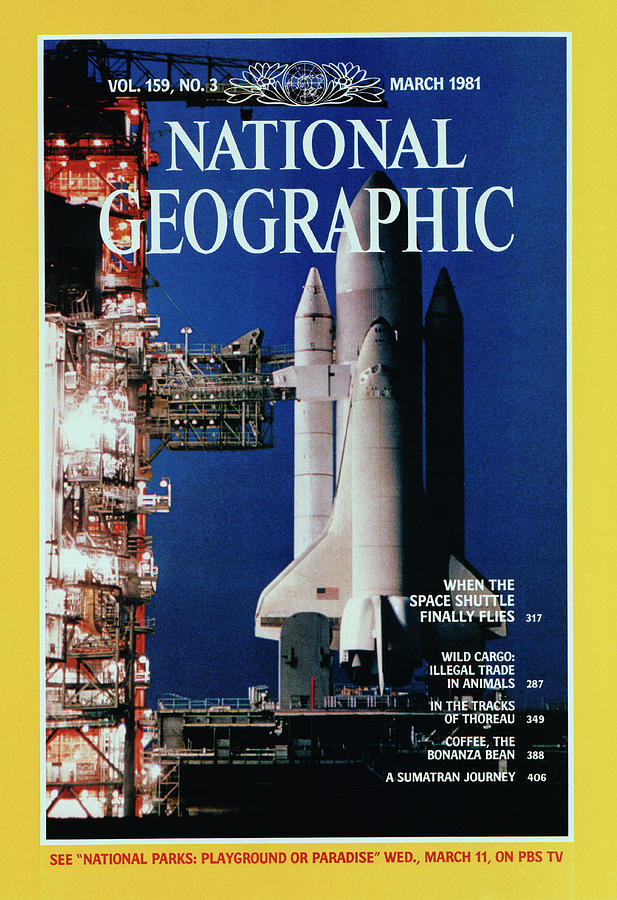 Cover Of The March 1981 National Photograph by Jon T. Schneeberger