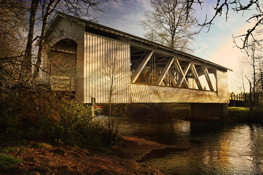 Covered Bridge Photograph by Wes and Dotty Weber