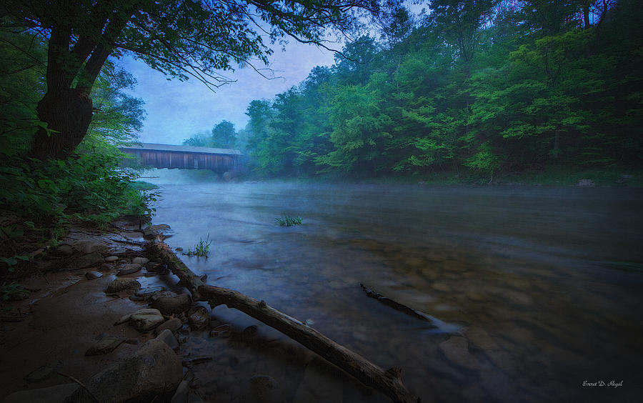 Covered Bridge  Photograph by Everet Regal