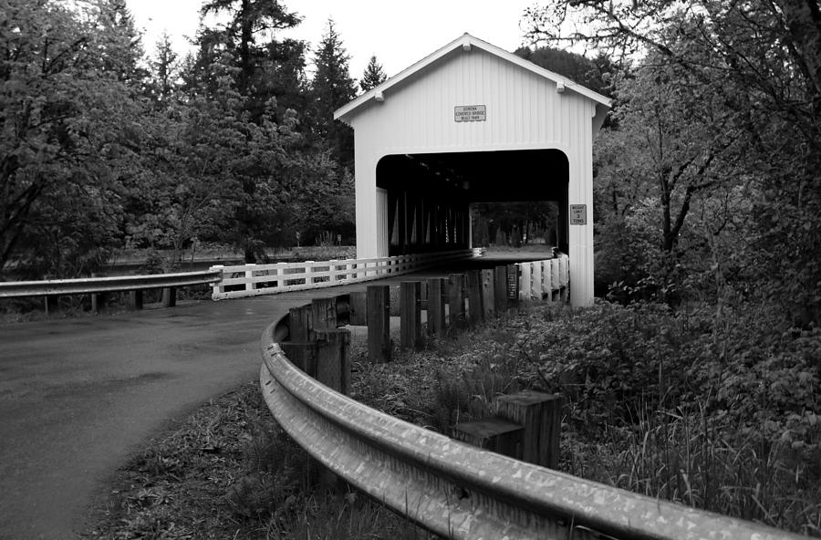 Covered Bridge Photograph by Kami McKeon