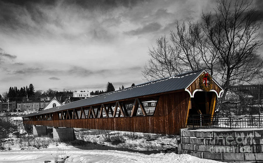 Covered Bridge Littleton New Hampshire 3 Photograph by Glenn Gordon