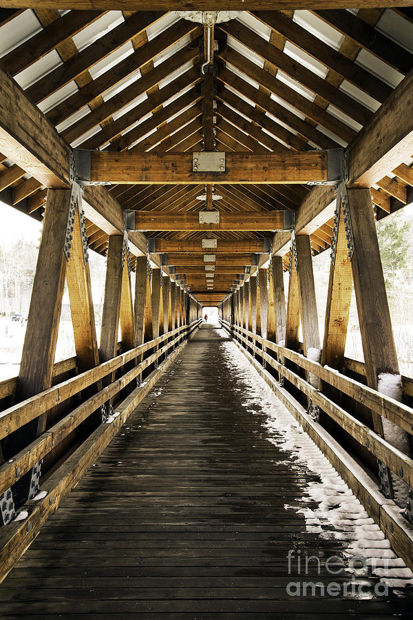 Covered Bridge Littleton New Hampshire Photograph by Glenn Gordon