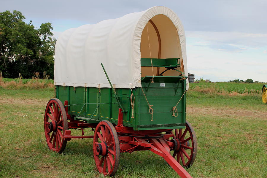 Covered Wagon Photograph by Trent Mallett