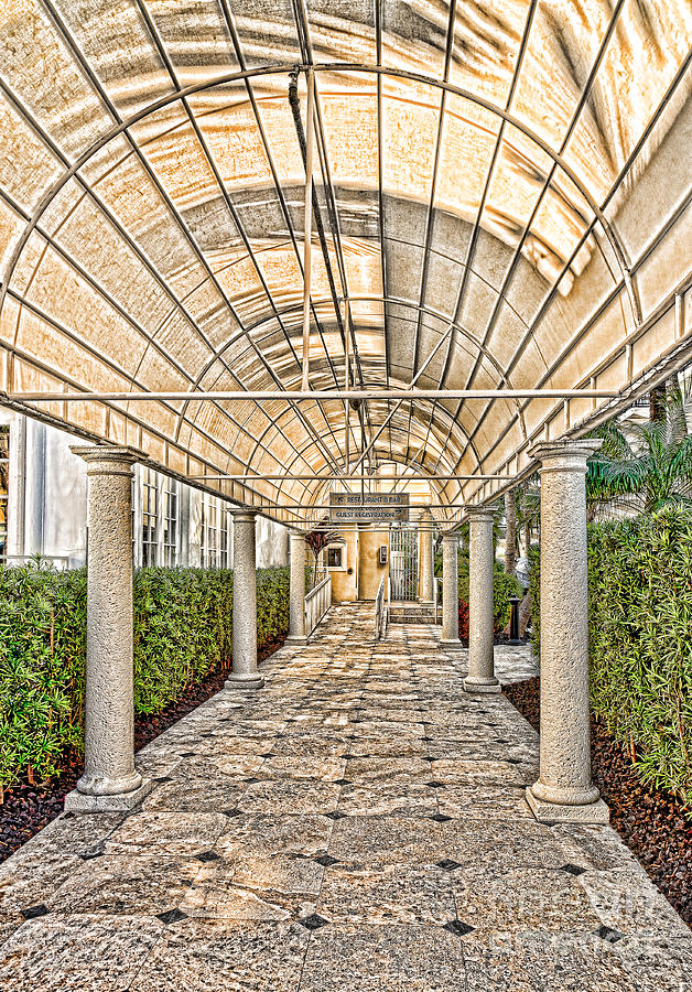Covered Walkway Photograph