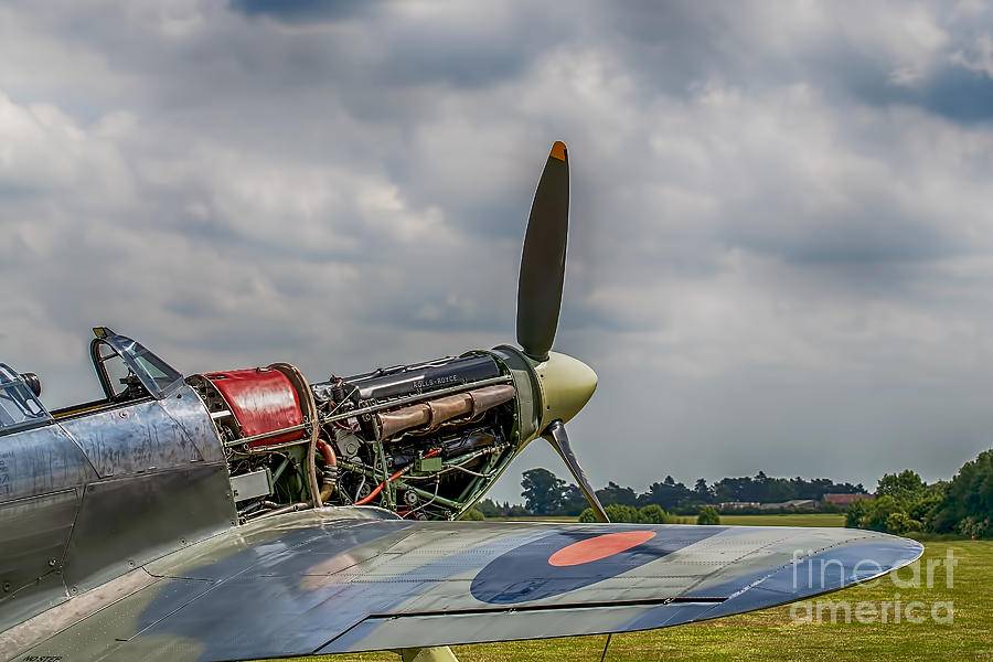 Covers Off Hawker Hurricane Photograph by Chris Thaxter