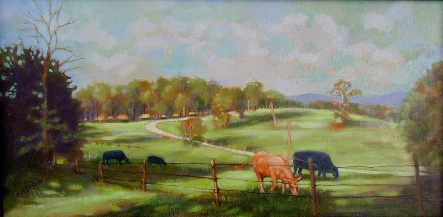 Cow Landscape by Janet McGrath Cow Landscape by Janet McGrath