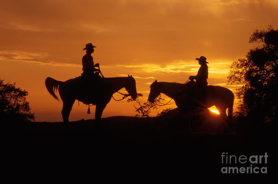 Cowboy And Cowgirl Photograph By Ron Sanford Fine Art America 3063