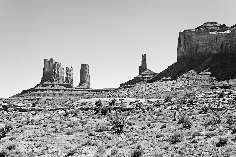 Cowboy Cliche - Monument Valley Navajo Tribal Park Photograph by Darin Volpe