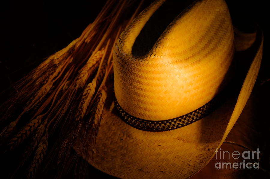 Cowboy hat Photograph by Gerald Kloss