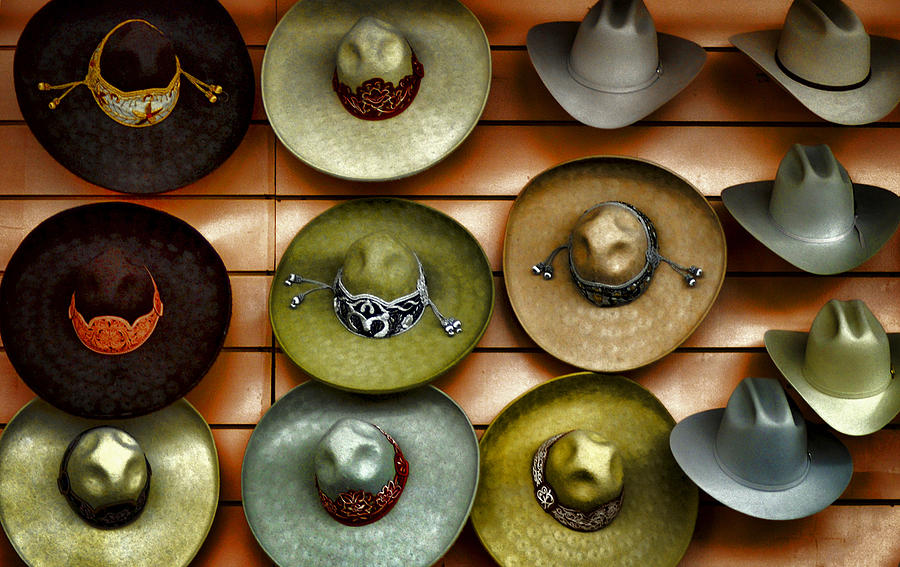 Cowboy Hats Photograph by Camille Lopez