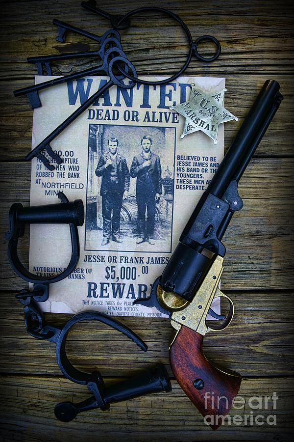 Key Photograph - Cowboy - Law and Order by Paul Ward