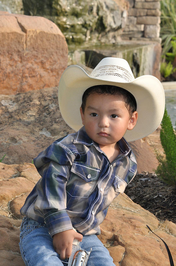 Cowboy Pose 2 Photograph by Teresa Blanton - Fine Art America