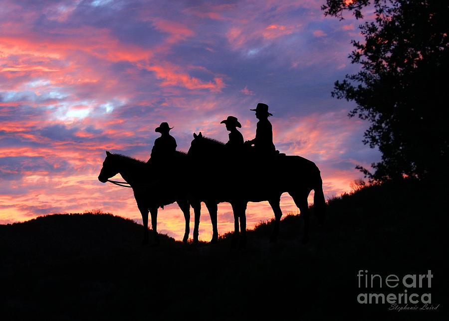 Cowboy Prayer Photograph by Stephanie Laird