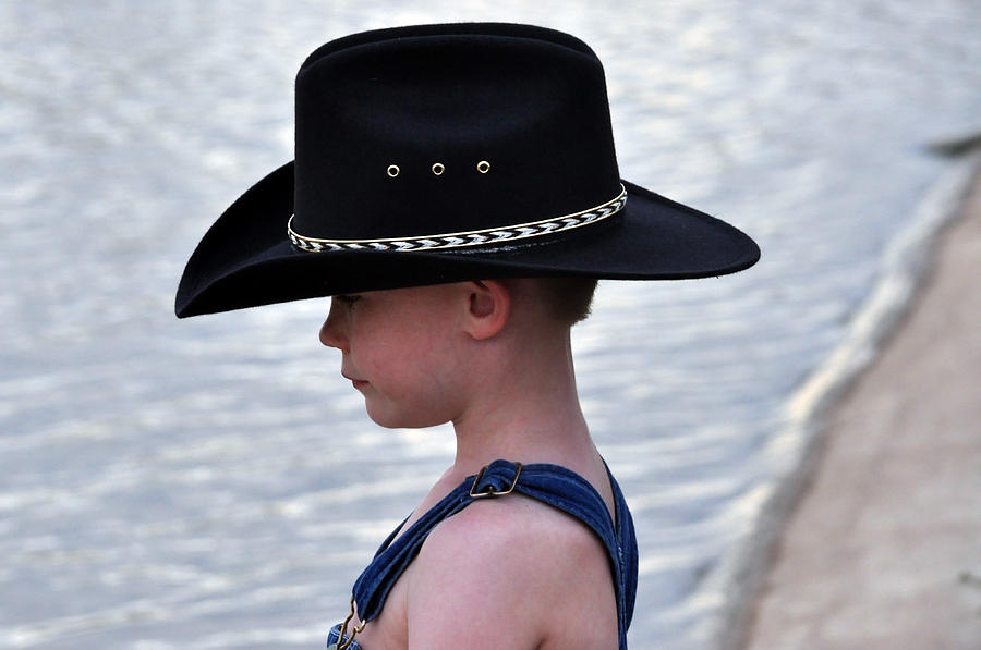 Cowboy Profile Photograph by Teresa Blanton