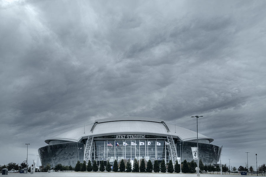 Football Photograph - Cowboy Stadium by Joan Carroll