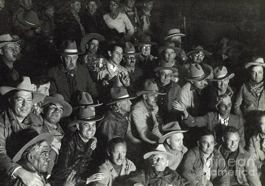 Cowboys 1935 Photograph by Patricia Tierney