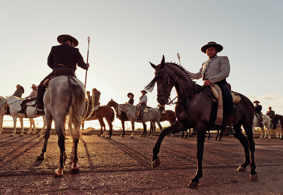 Cowboys On Horses Photograph by Ben Welsh / Design Pics Cowboys On Horses Photograph by Ben Welsh / Design Pics