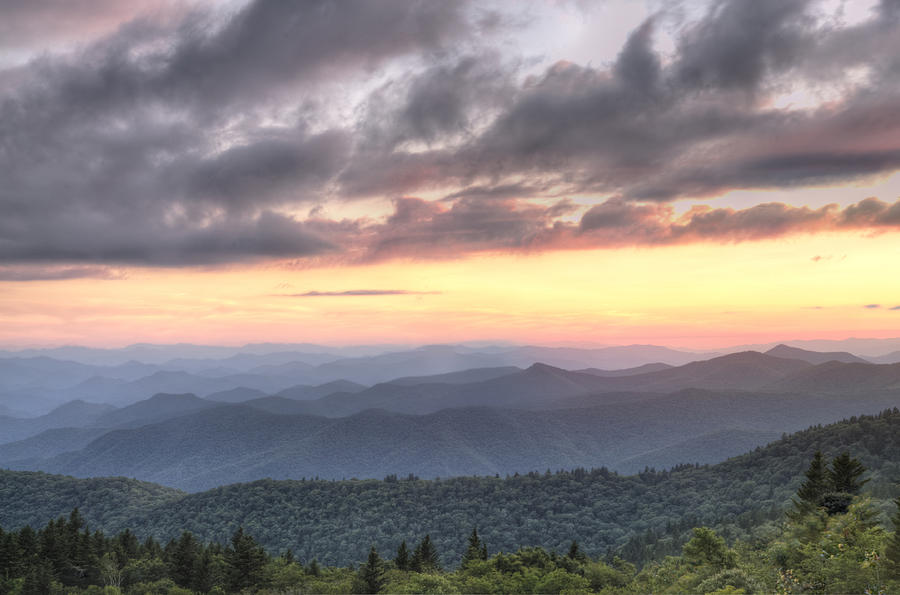 Cowee Sunset Photograph by Steven Faucette - Fine Art America