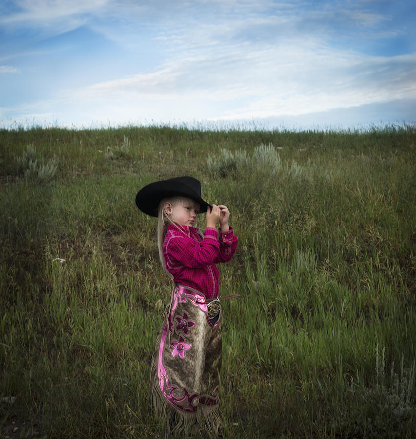 Cowgirl  Photograph by Pamela Steege