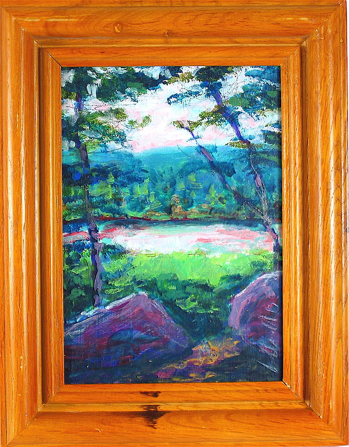 Cox Hollow Painting by Les Leffingwell