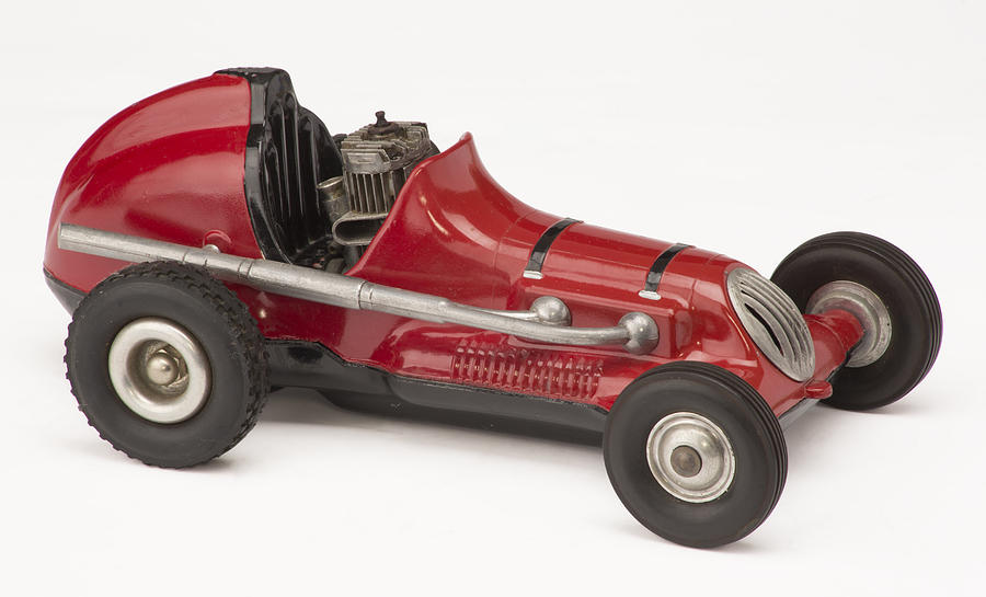 Cox Thimble Drome Gas-Powered Racing Tether Car, 1947-1955
