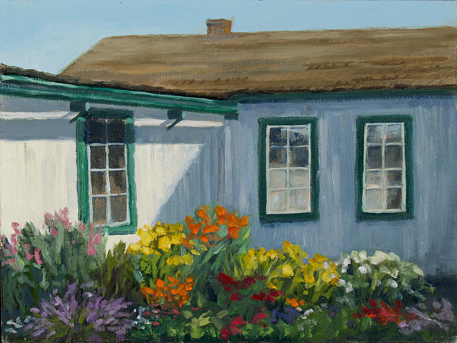 Cozens Late Summer Garden Painting by Julia Grundmeier