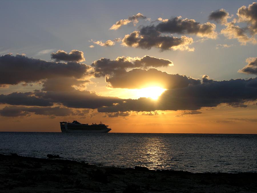 Cozumel Sunset Photograph by Keith Stokes