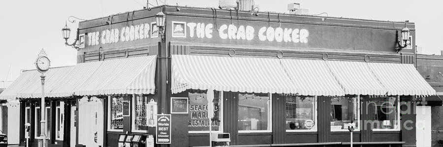 Newport Beach Photograph - Crab Cooker Newport Beach Black and White Photo by Paul Velgos