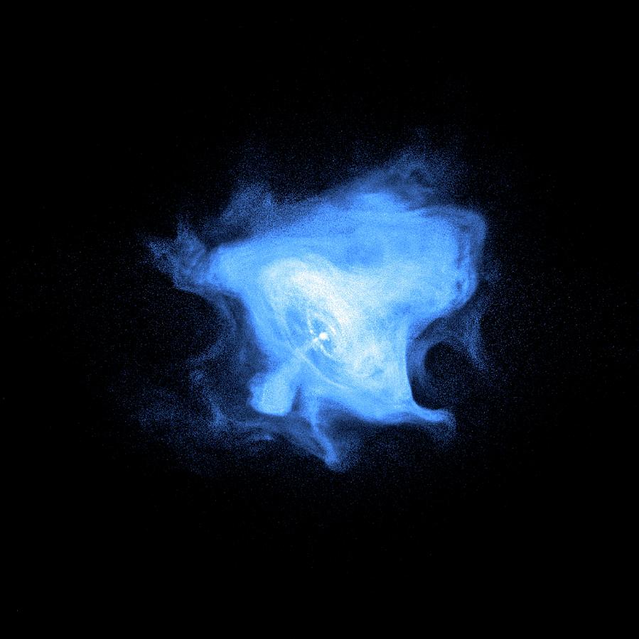 Crab Nebula Photograph by Cxc/sao/f. Seward Et Al/nasa/science Photo Library