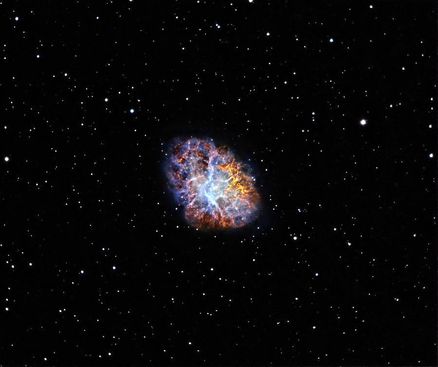 Crab Nebula Photograph by J-p Metsavainio/science Photo Library