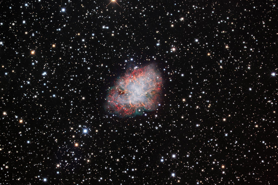 Space Photograph - Crab Nebula (m1) by Robert Gendler/science Photo Library