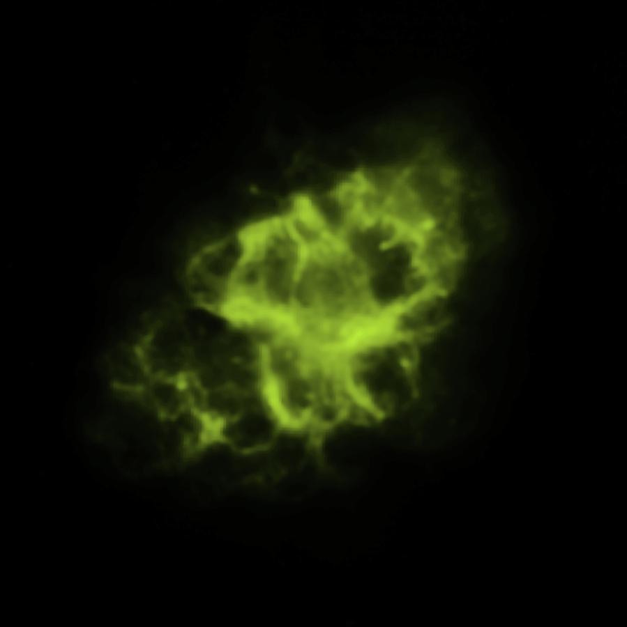 Crab Nebula Photograph by Nasa/esa/stsci/science Photo Library
