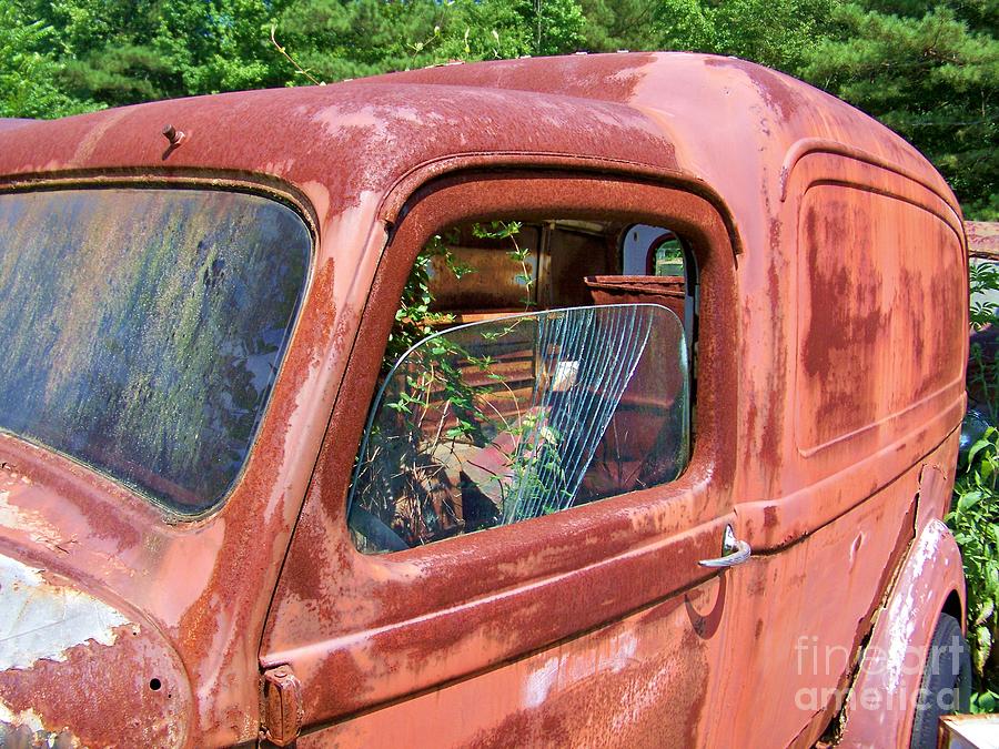 Transportation Photograph - Cracked by Chuck Hicks