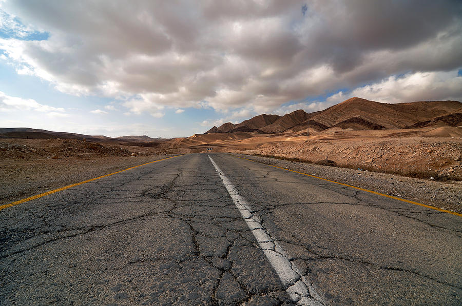 cracked desert road baruch menahem