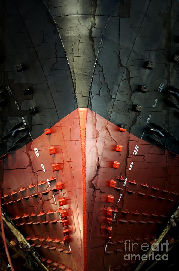 Cracks in the Hull Photograph by Newel Hunter