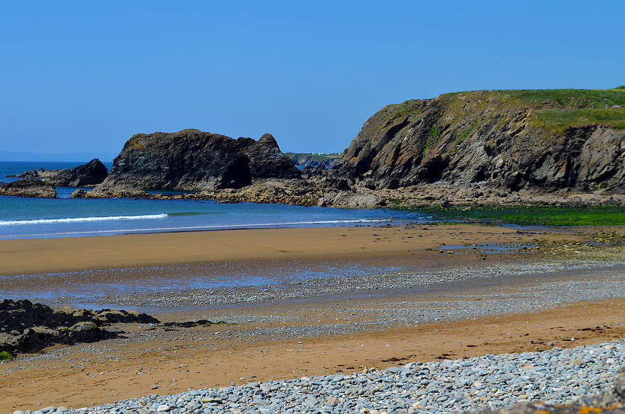 Craggy Coast Of Southeast Ireland Photograph By Jeffrey Hamilton 