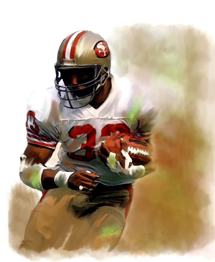 Roger Craig  Painting by Iconic Images Art Gallery David Pucciarelli