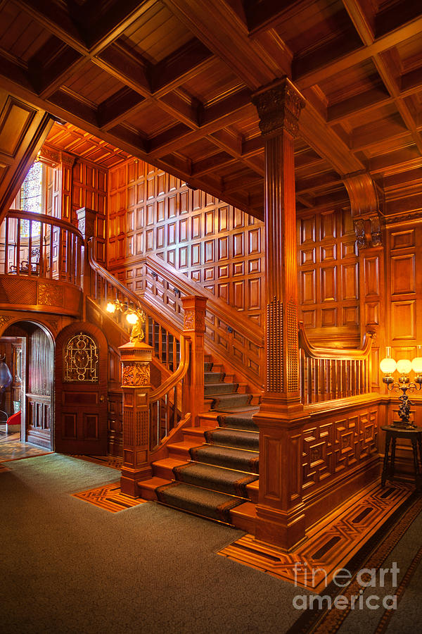 Craigdarroch Castle Entry Photograph by Mike Reid - Fine Art America