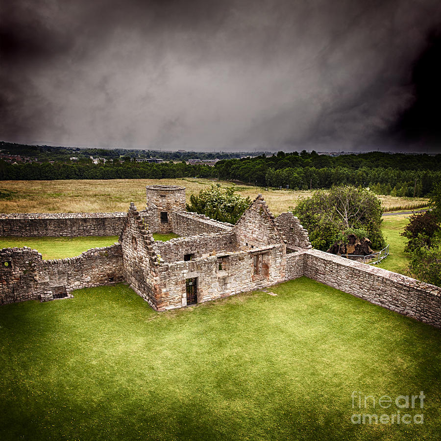 Craigmillar Castle ruins Photograph by Sophie McAulay